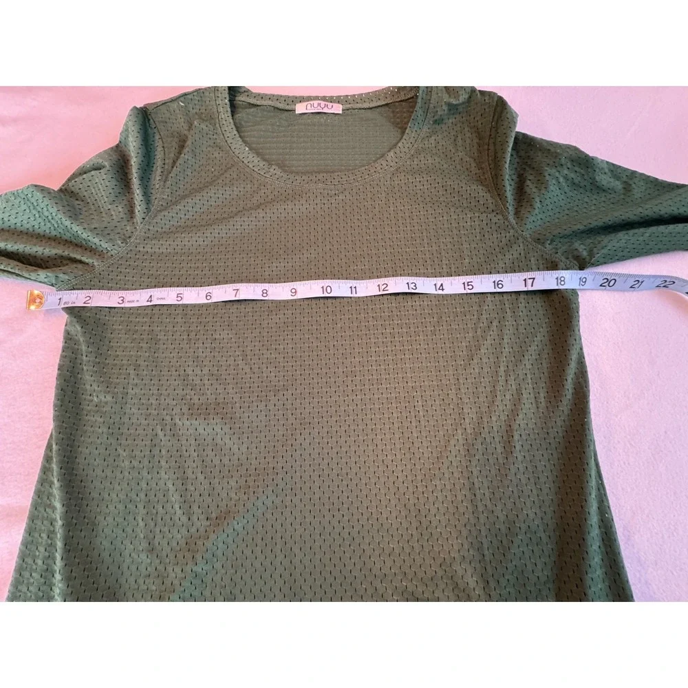 NUYU State of Mind Colorado State Rams Mesh Green Sweatshirt Sz L $76